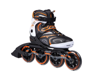 Nils Extreme Łyżworolki Czarno-Pomarańczowe rozmiar 39 - 1107667 - zdjęcie 4